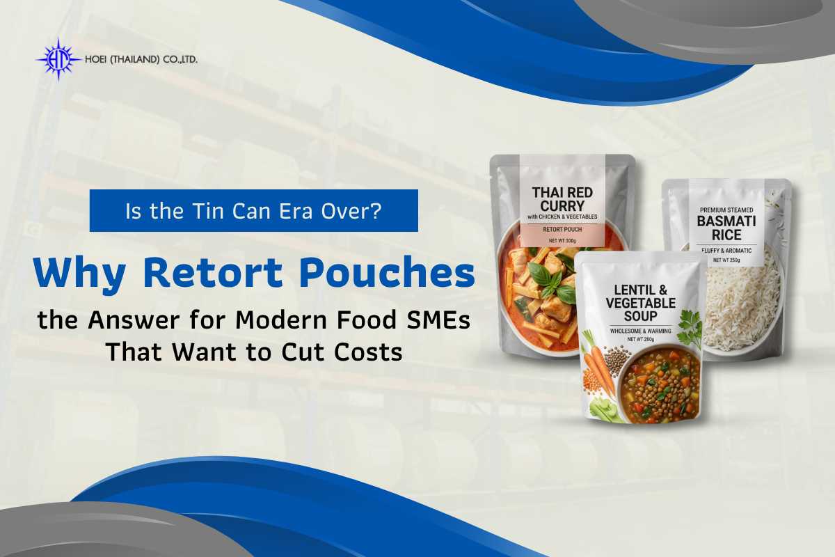 Is the Tin Can Era Over? Why Retort Pouches Are the Answer for Modern Food SMEs That Want to Cut Costs